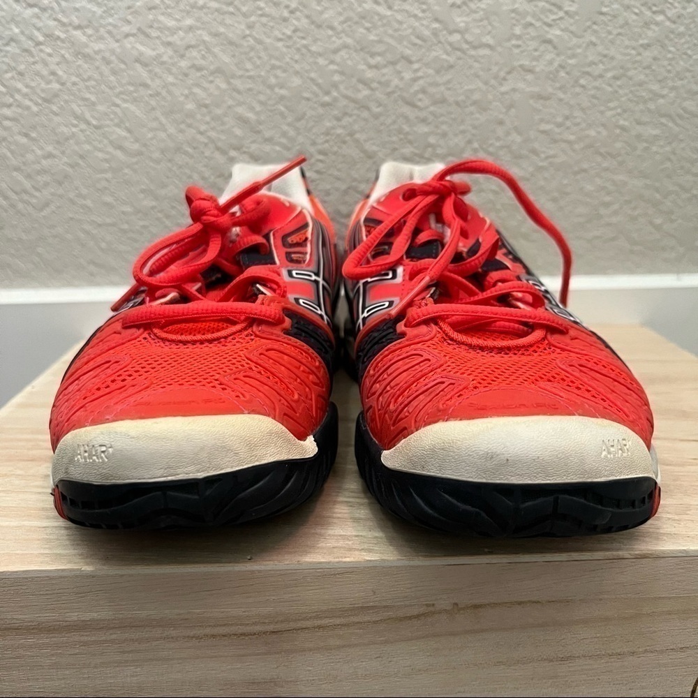 Asics Gel Resolution 5 Lace Up Athletic Running Sneakers 6 - Picture 8 of 9